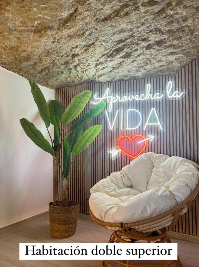 Cueva Luxe Las Calcetas Setenil De Las Bodegas Екстериор снимка